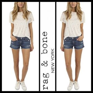 NWT Rag & Bone Cut Off Johny Shorts